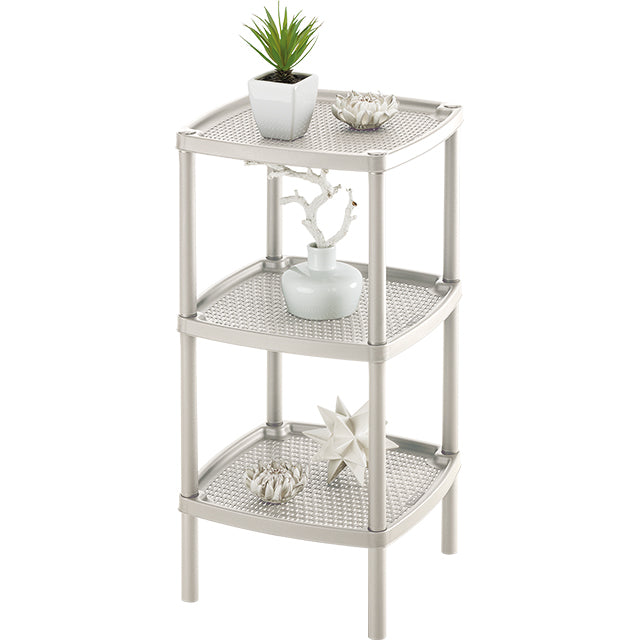 Rimax 3 Tier Square Side Table