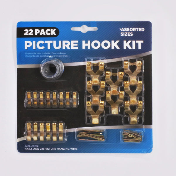 Picture Hook Kit 22 Piece
