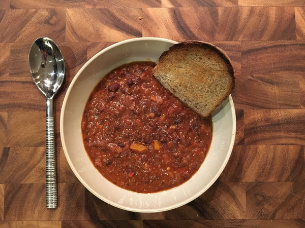 Spicy Dried Chilli Black Bean Soup