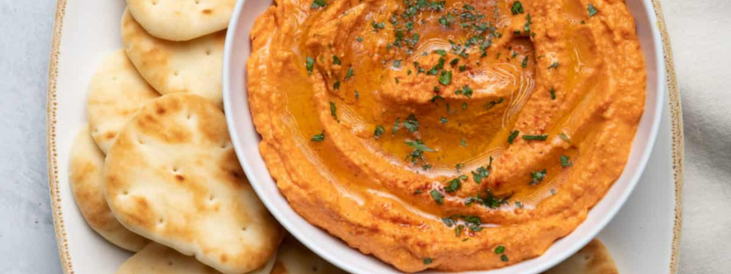 Roasted Red Pepper Hummus: A Vibrant Twist on a Classic Favorite