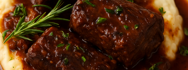 Red Wine Braised Beef Short Ribs