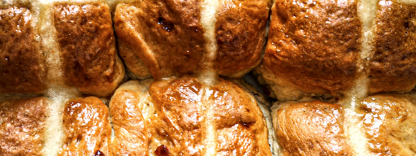 Hot Crossed Buns Waffles