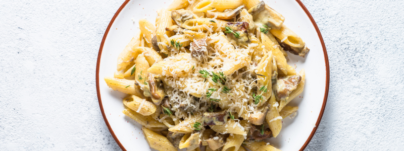 Creamy One-Pot Veggie Pasta (Made in Ceramic Cookware)