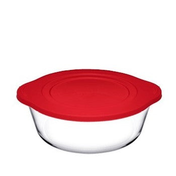 Pasabache Borcam 8" Round Storage Bowl With Lid