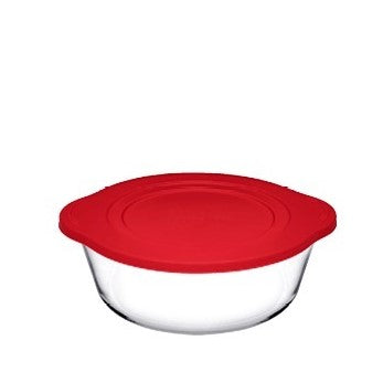 Pasabache Borcam 7.5" Round Storage Bowl With Lid
