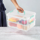 Sterilite Stack & Carry 2 Layer Storage Box