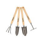 Truper 4-piece garden tool set, 12-1/4" handle