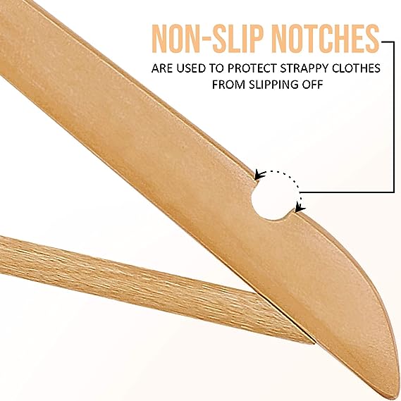 RhinoRack Wooden Clothes Hangers