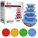 Glass Food Storage Bowl Set 5 pc