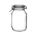 Air Tight Glass Jar with Clamp