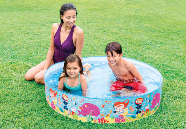 Intex Snapset® Snorkel Fun Kiddie Pool - 4' x 10"