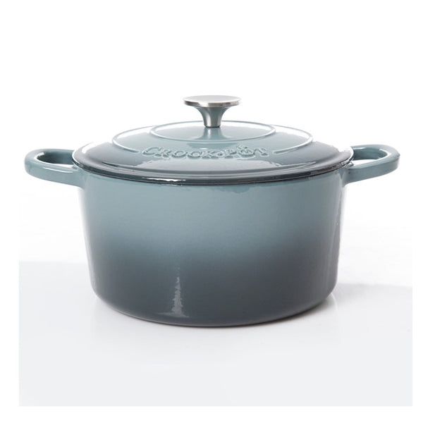 Crockpot 5qt Cast Iron Dutch Oven Pot