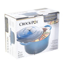 Crockpot 7qt Cast Iron Dutch Oven Pot