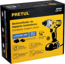 Pretul Cordless Impact Driver w/ 20V Lithium-Ion