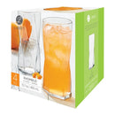 Libbey Rhombus 4pc Hiball Cooler Drinkware Set