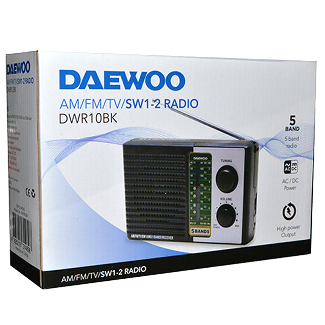 Daewoo AM/FM 5 Band Radio