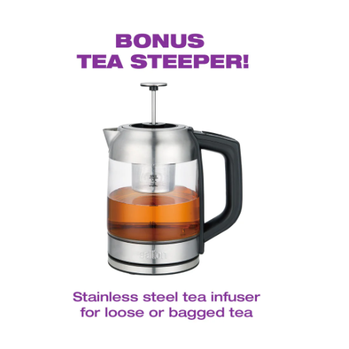 Salton Temperature Control Kettle - 1.7 L/Qt