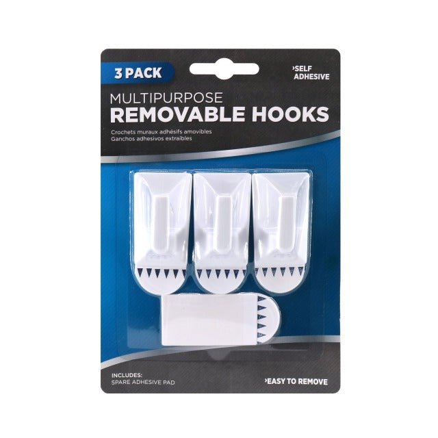 Removable Hook 3 Pack