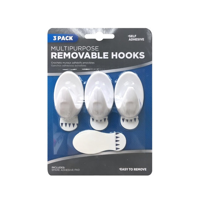Removable Hook 3 Pack