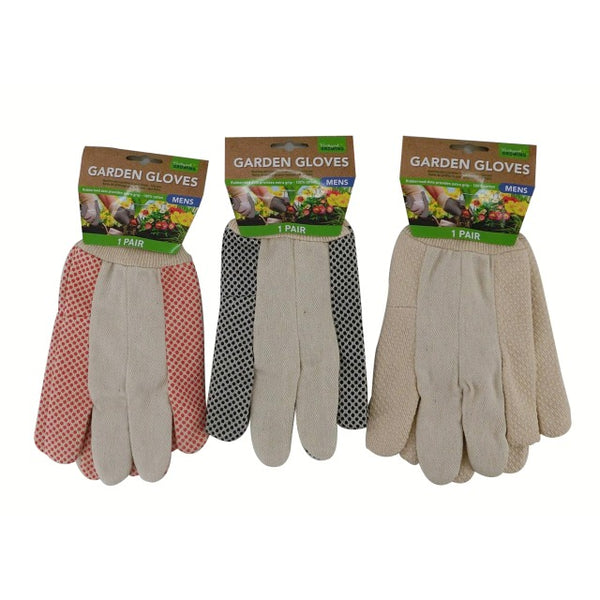 mens cotton gardening gloves Mens Gardening Gloves With Grip