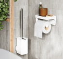 UMBRA Flex Adhesive Toilet Paper Holder / Shelf