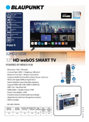 Blaupunkt webOS Smart TV