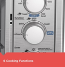 Black & Decker  Crisp 'N Bake™ Air Fry Toaster Oven with Rotisserie