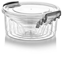 Plastic Storage Containers Clip & Lock Sets