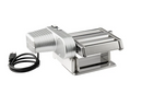 Choice Food Prep Electric Stainless Steel Hybrid Pasta Machine with 2-Speed Motor - 120V