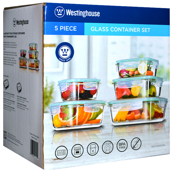 Westinghouse 5pc Food Storage Set