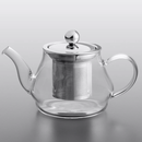 Acopa Azalea 12 oz. Glass Teapot with Stainless Steel Infuser