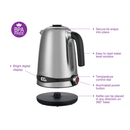 Salton Variable Temperature Kettle 1.7 L/Qt