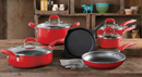 Gibson Pioneer Woman 10pc Non-Stick Pot Set
