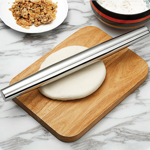 Fox Run 18" Stainless Steel Tapered French Rolling Pin