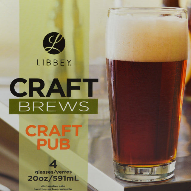 Libbey Craft Beers Glass Set 4pk