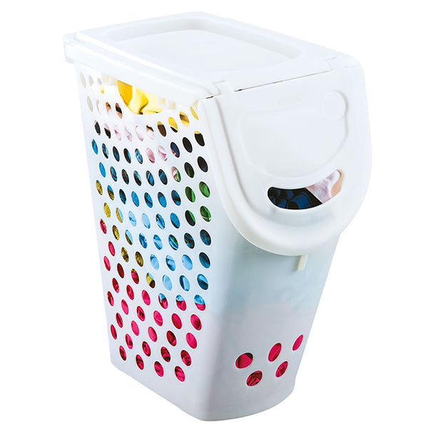 Rimax 50L Laundry Hamper (White)