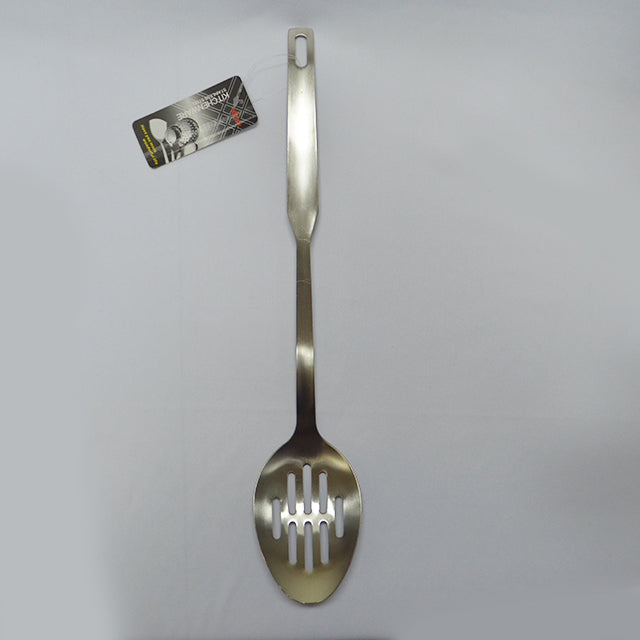 Stainless Steel Slotted Spoon 35cm