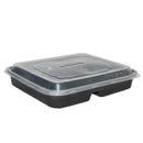 3 Compartment Bowl & Lid 1000ml (150 Case)