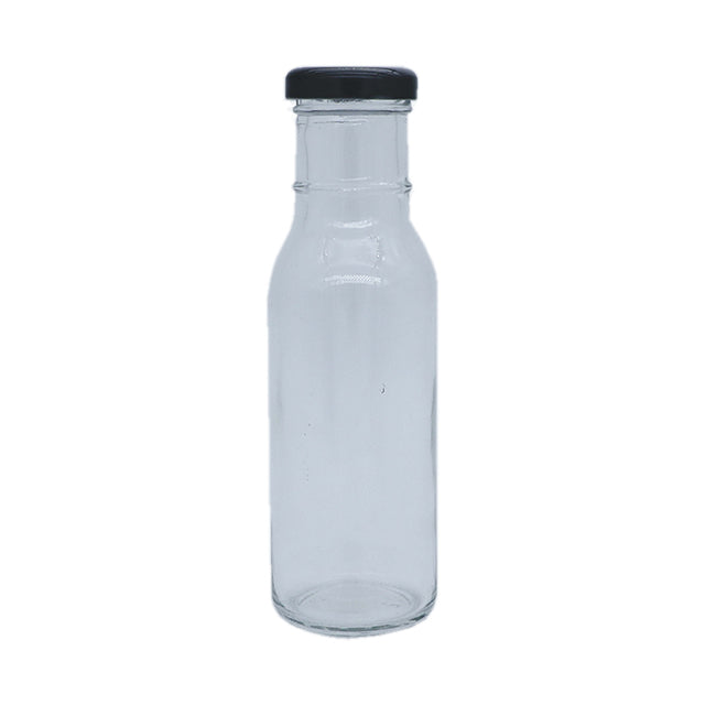8oz Ring Neck Glass Bottle With Screw Cap