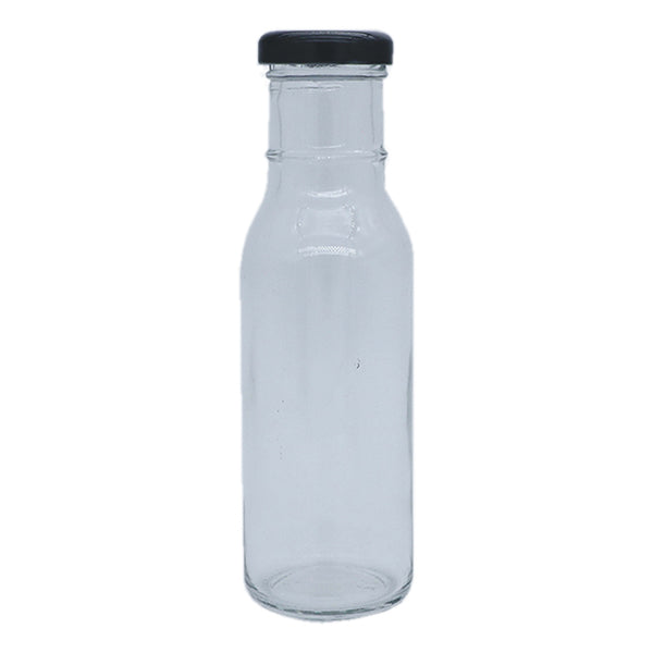 12oz Ring Neck Glass Bottle With Screw Cap