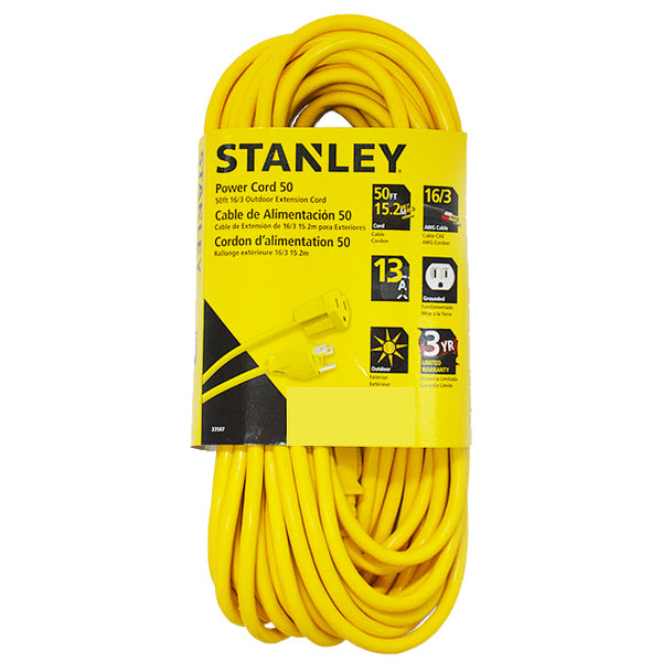 Stanley 50ft Outdoor Extension Cord