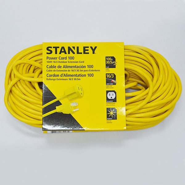 Stanley 100ft Outdoor Extension Cord