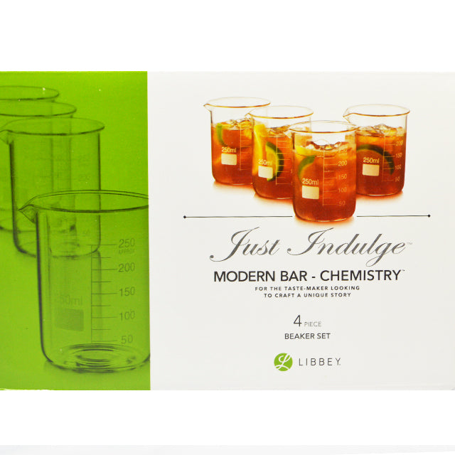 Modern Bar 4pc Beaker Set 250ml