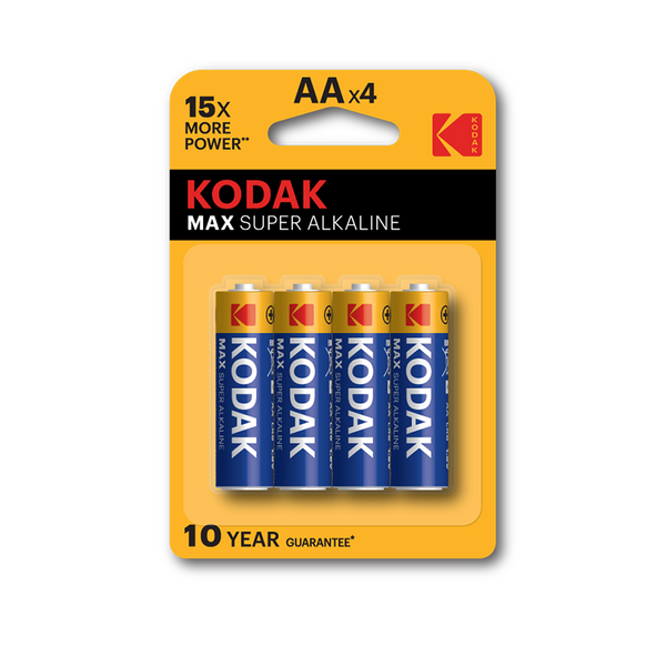 Kodak AA Batteries 4pk