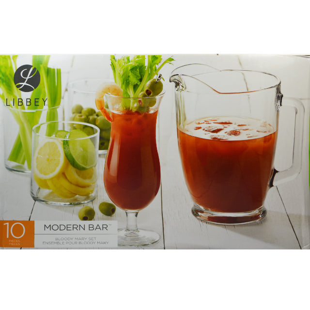 Libbey 10pc Bloody Mary Set