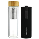 Copenhagen Double Walled Glass Infuser Water Bottle