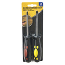 Screw Drivers With Magnetic Tips 2pk