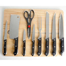 Gibson Wildcraft 11pc Kitchen Set W/ Wood Board