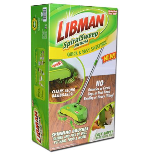 Libman's 45" Spiral Sweep Broom