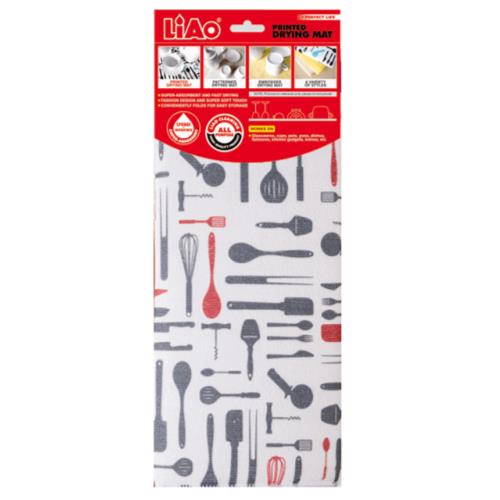 Liao Microfiber Printed Drying Mat